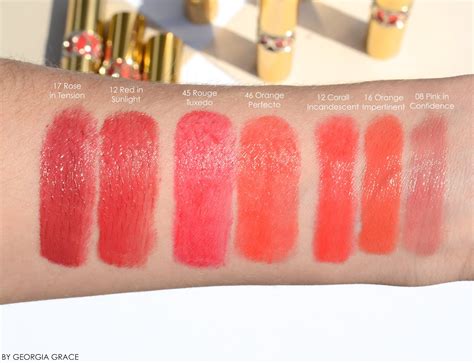 ysl rouge volupte shine 63|YSL rouge volupte shine swatches.